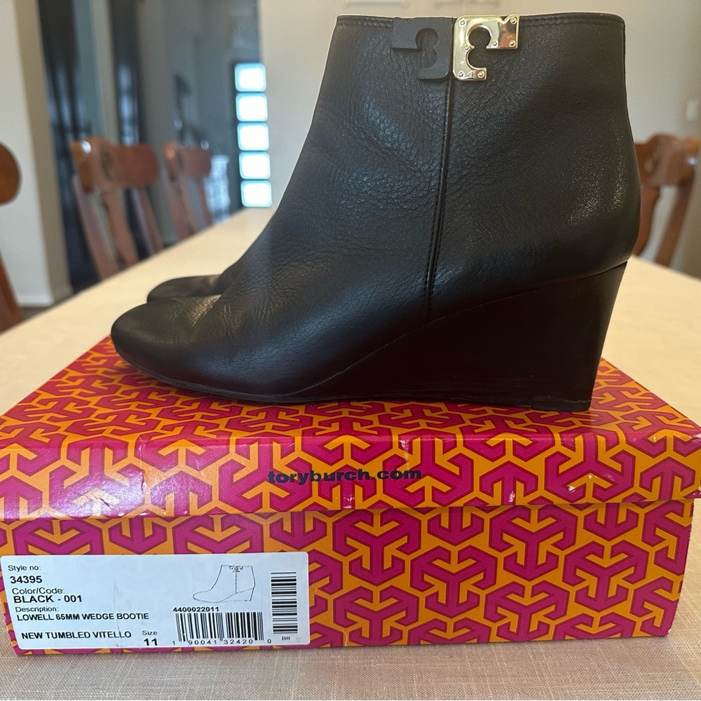 Tory Burch Wedge Bootie, Size 11